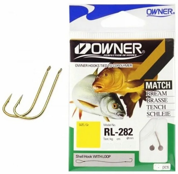 OWNER MATCH HOOK WITH LEADER RL-282 70 CM