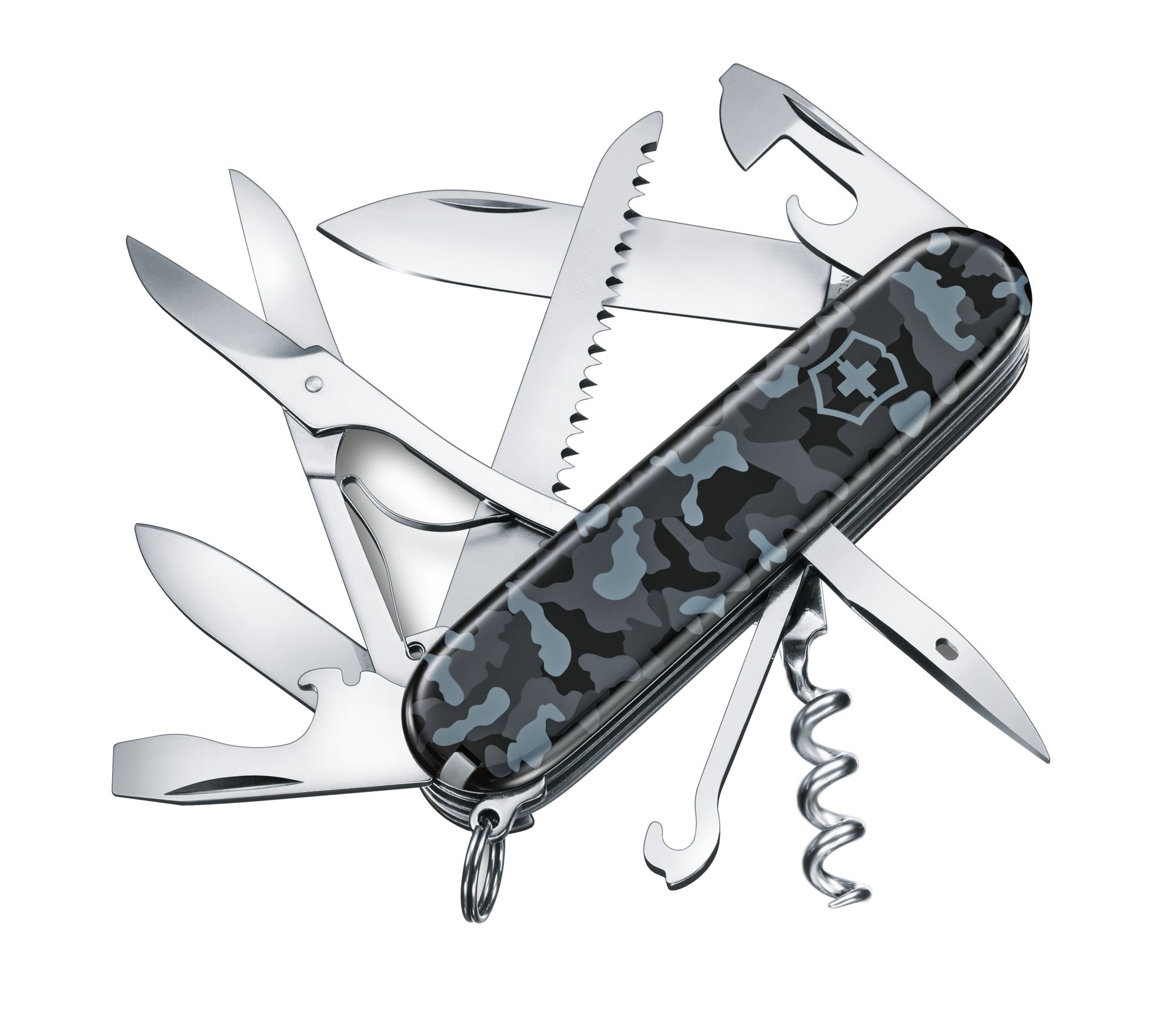 VICTORINOX HUNTSMAN IN NAVY CAMOUFLAGE