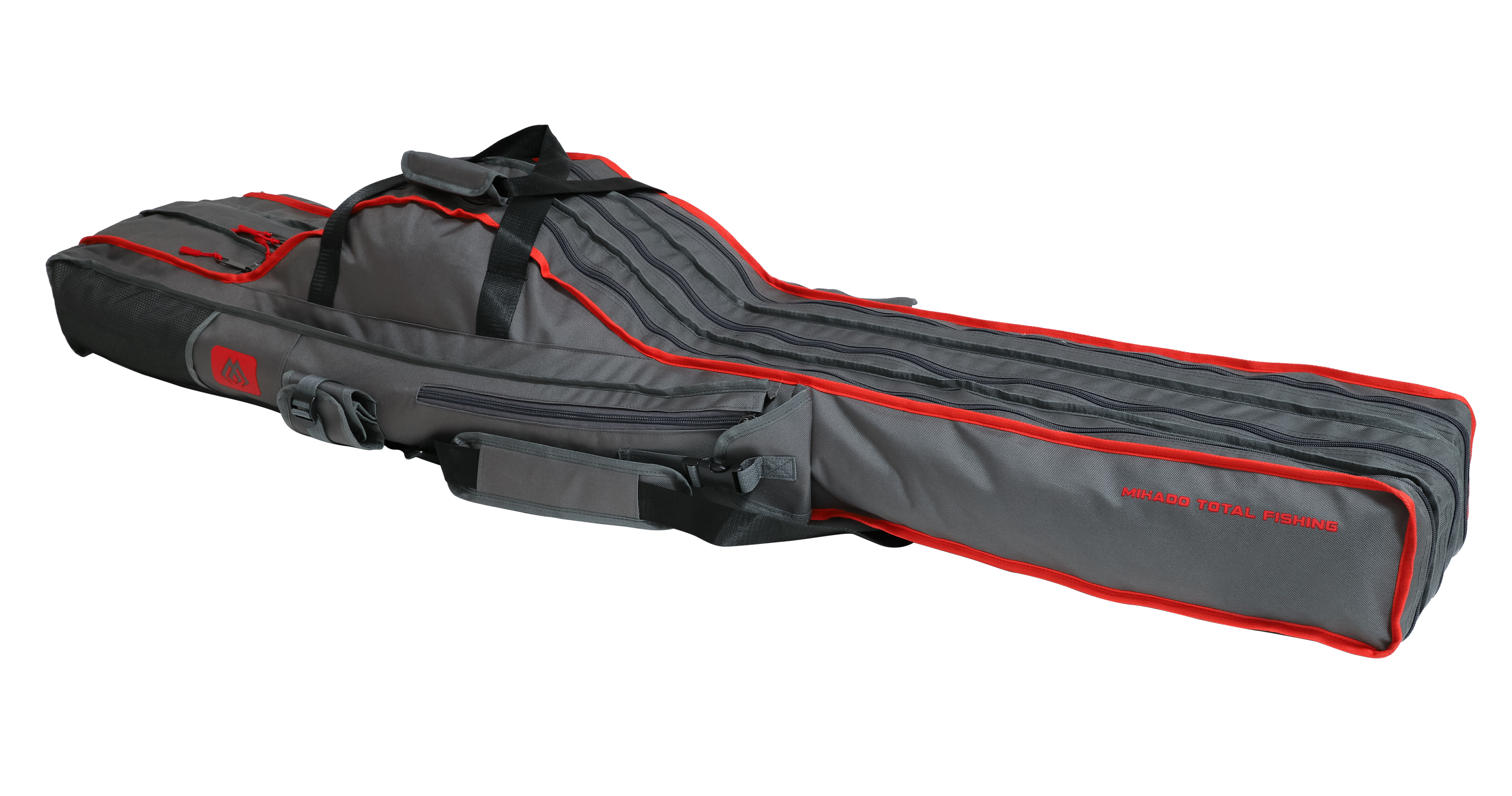 MIKADO ROD CASE 3 COMPARMENTS GREY 150 CM