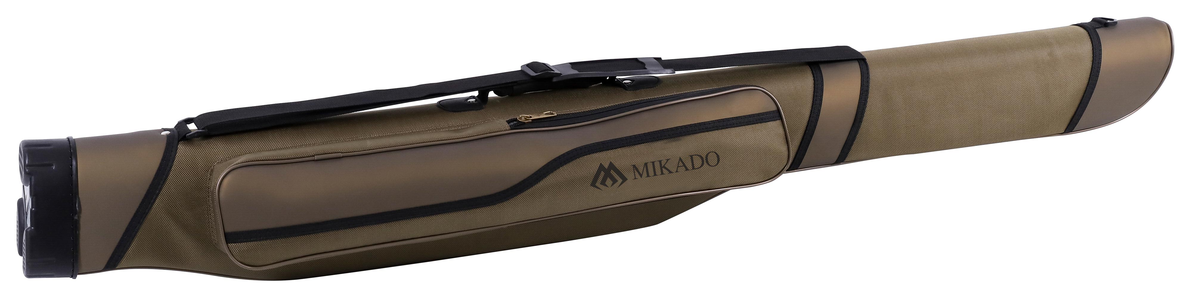 MIKADO ROD CASE 1 COMPARMENT STIFFED 135 CM BROWN