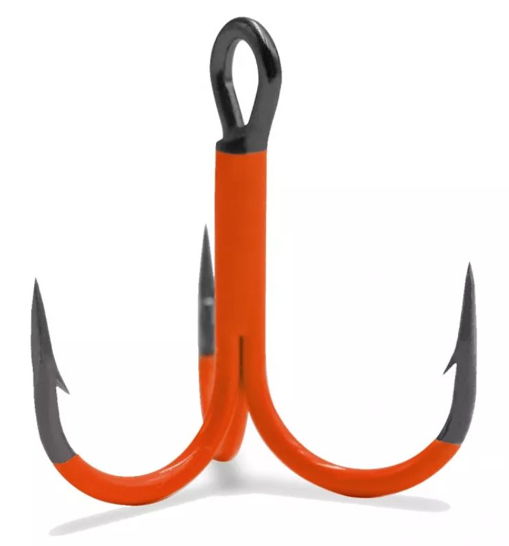 ТРОЙНИК VMC UV ROUND 1X STRONG 4551 ORANGE 6 ШТ