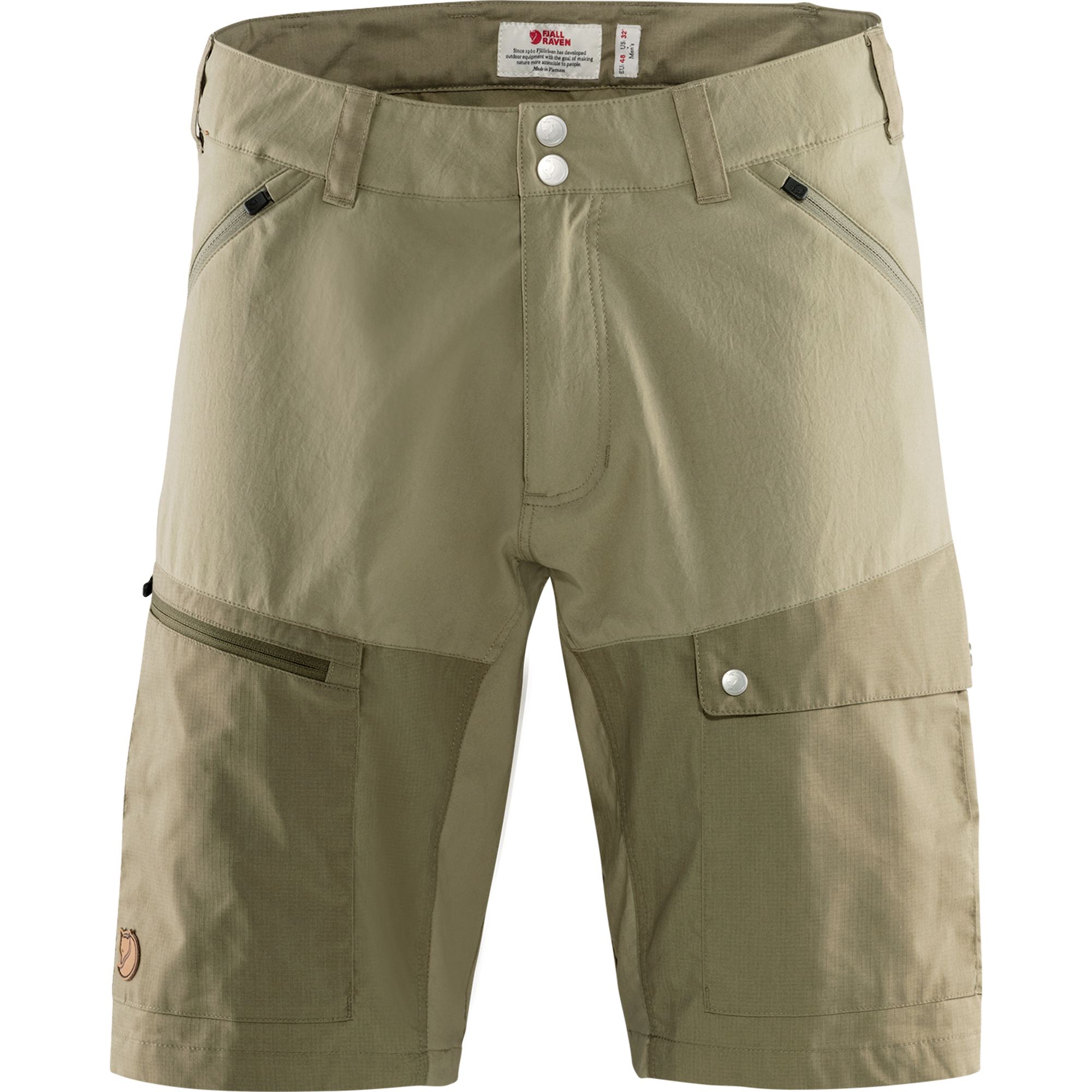 ШОРТЫ FJÄLLRÄVEN ABISKO MIDSUMMER SAVANNA-LIGHT OLIVE