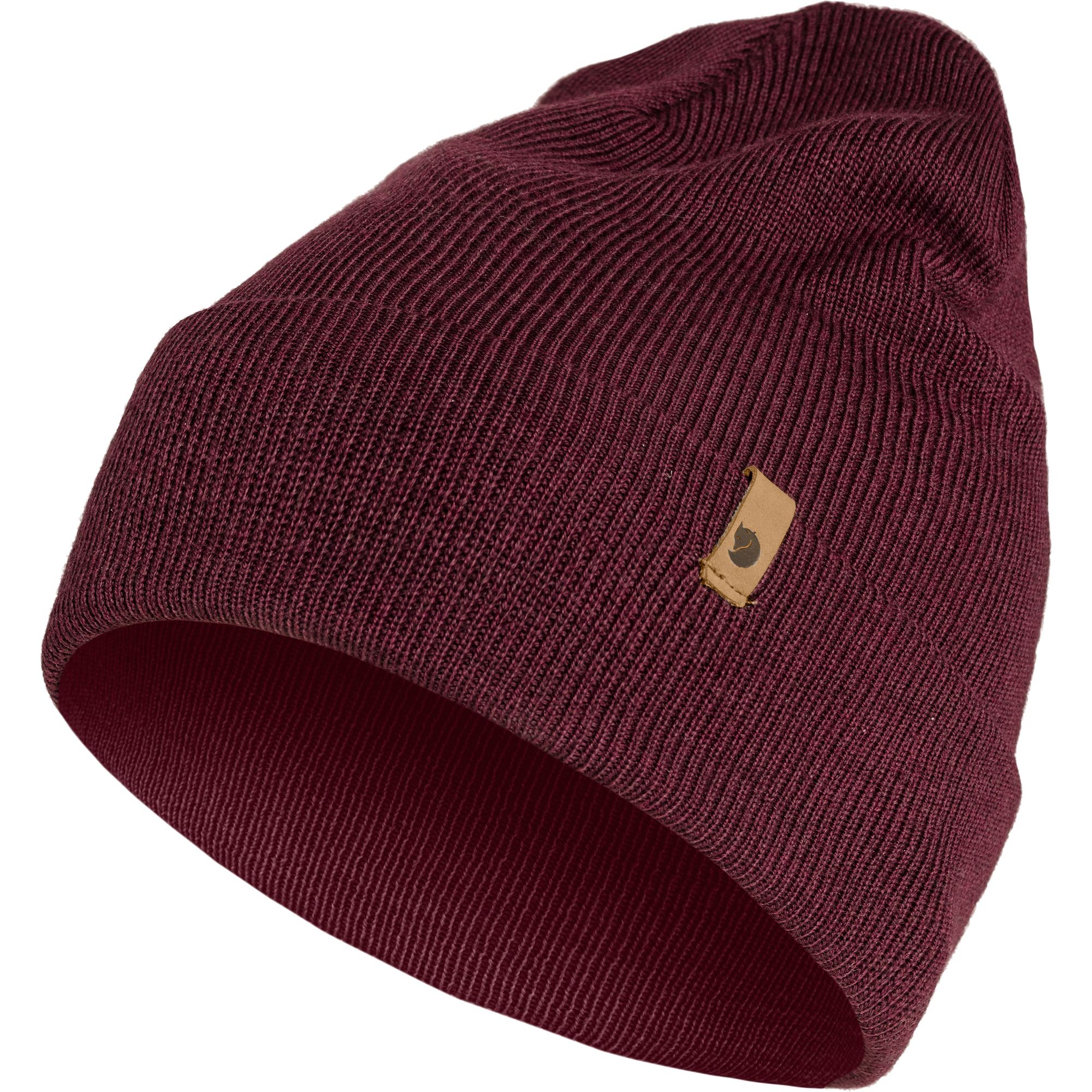 ШАПКА FJÄLLRÄVEN CLASSIC KNIT DARK GARNET