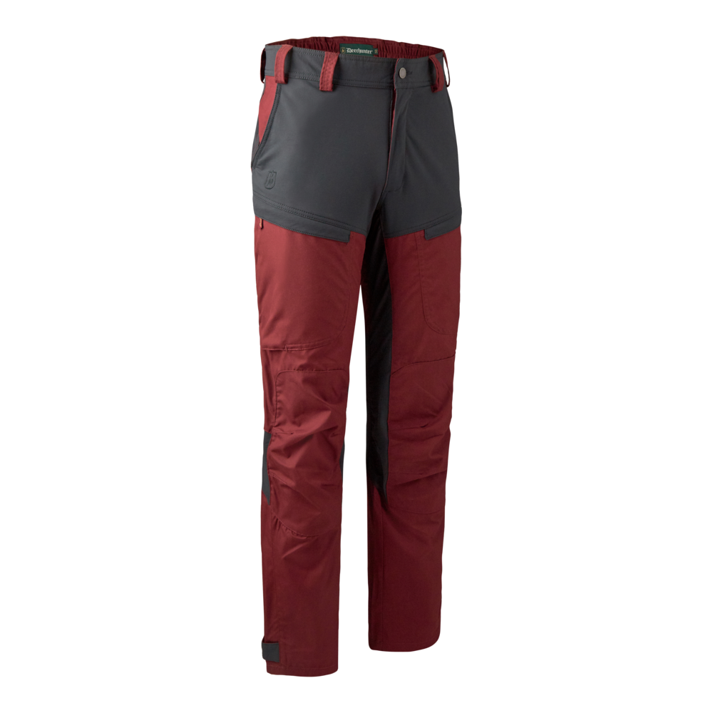 DEERHUNTER STRIKE TROUSERS OXBLOOD RED