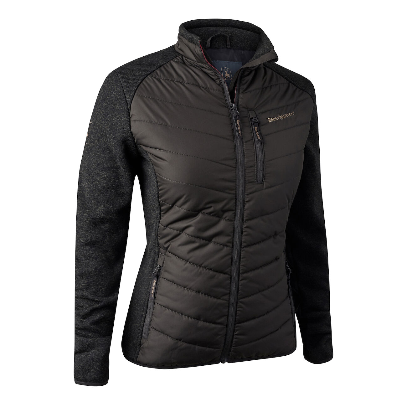 КУРТКА DEERHUNTER LADY CAROLINE PADDED BROWN LEAF
