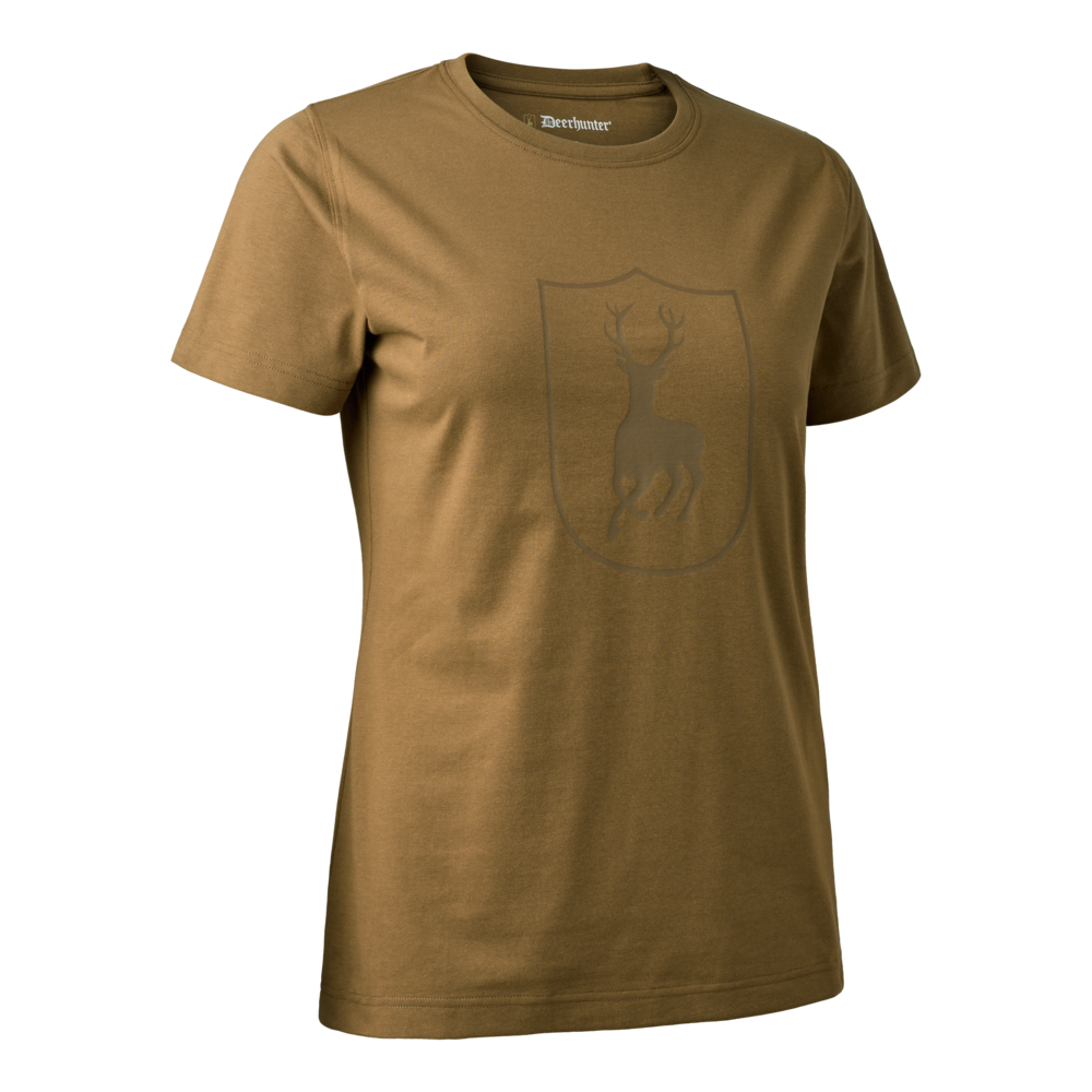 ЖЕНСКАЯ ФУТБОЛКА DEERHUNTER LADY LOGO BUTTERNUT