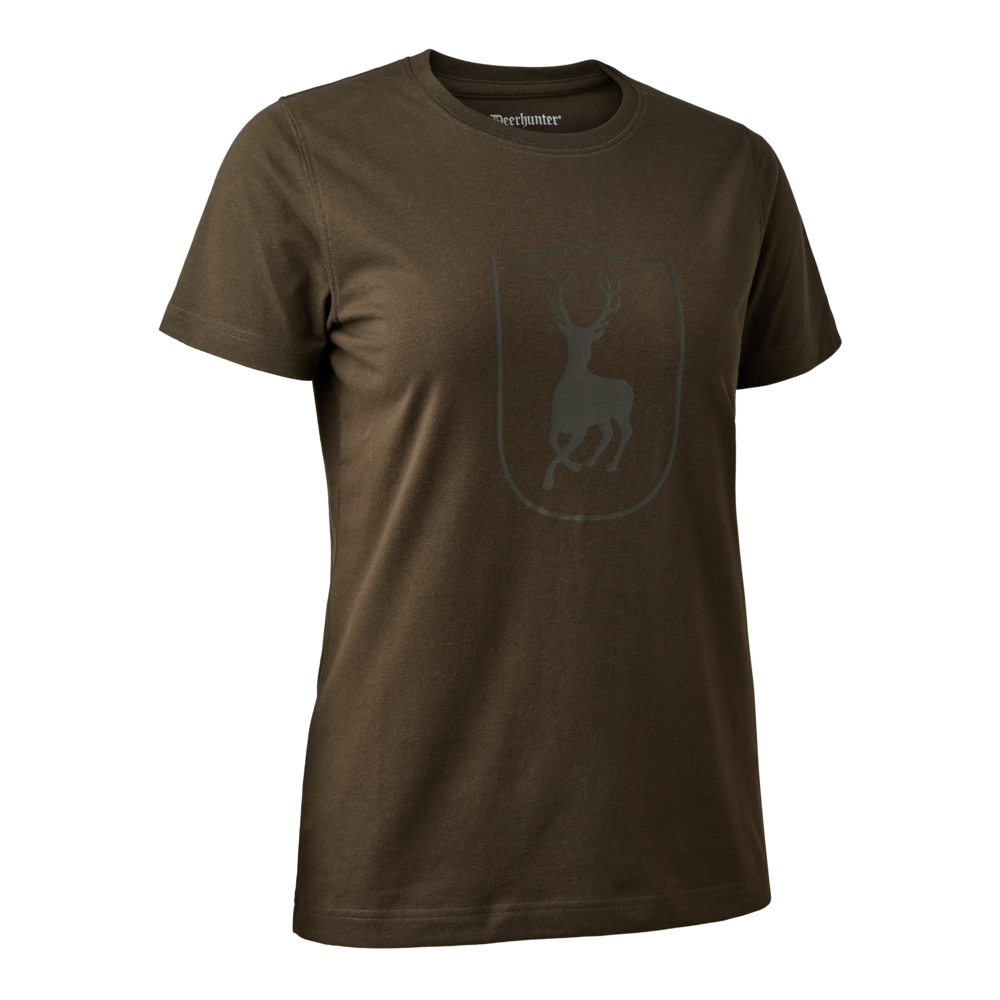 ЖЕНСКАЯ ФУТБОЛКА DEERHUNTER LADY LOGO FALLEN LEAF