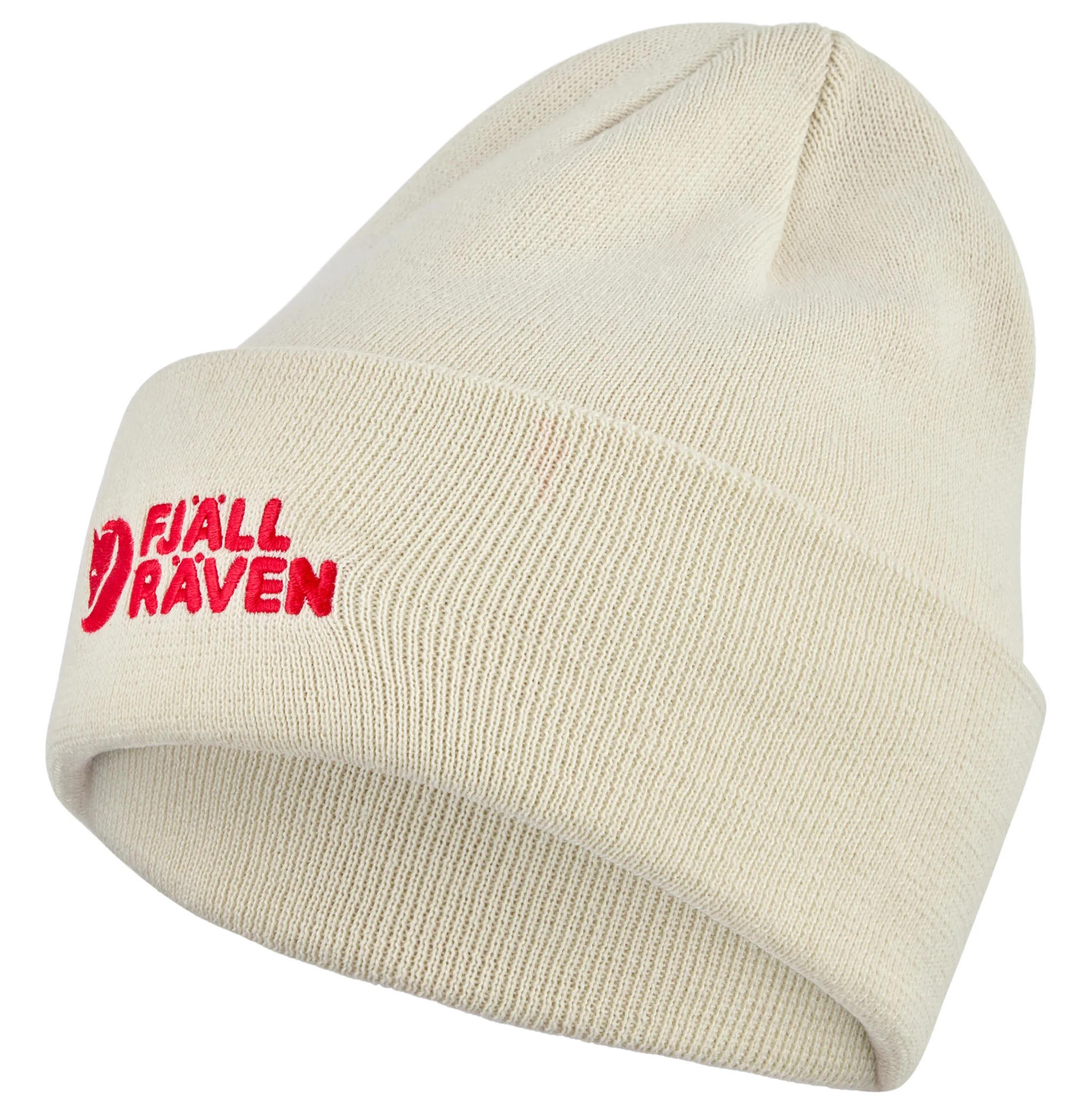 FJÄLLRÄVEN VARDAG BEANIE ВЯЗАНАЯ ШАПКА CHALK WHITE