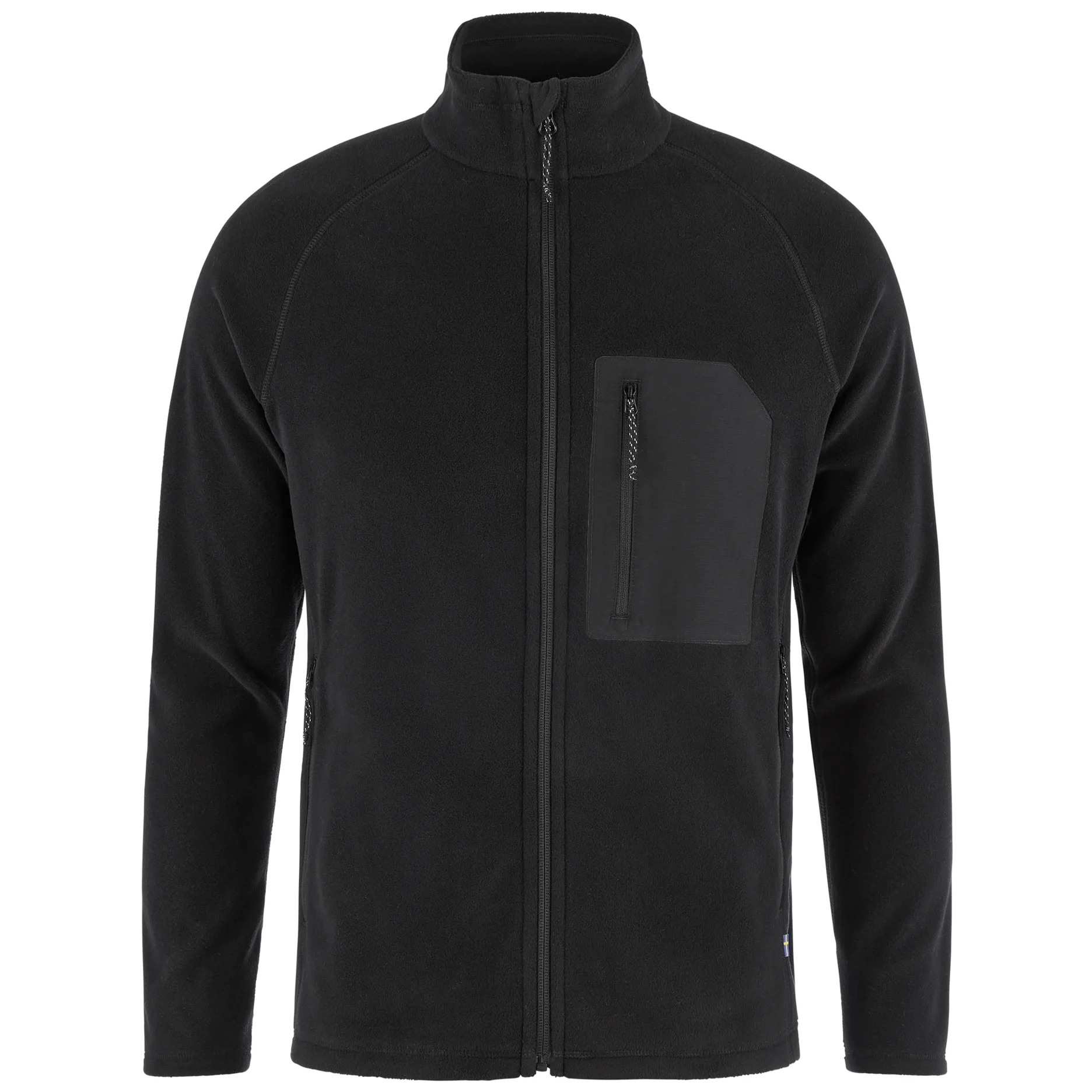 FJÄLLRÄVEN KAIPAK FLEECE M МУЖСКАЯ ФЛИСОВАЯ КУРТКА BLACK-BLACK
