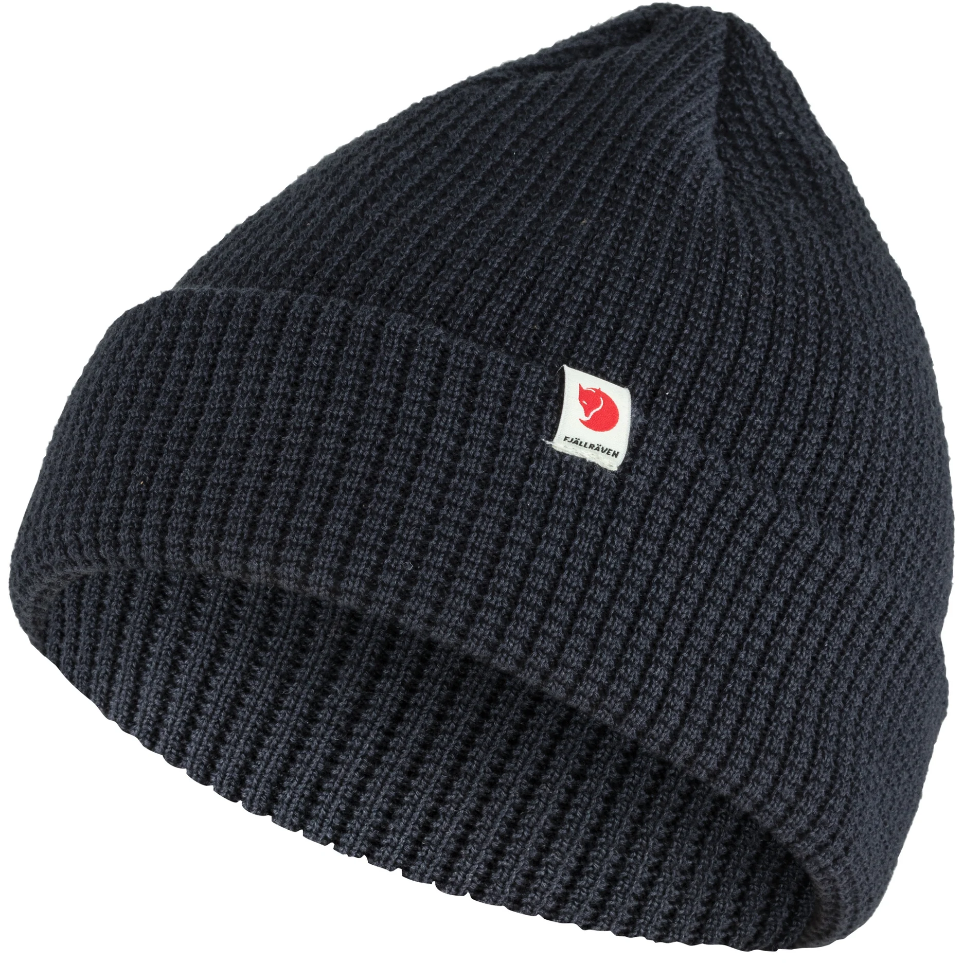FJÄLLRÄVEN TAB HAT ЛЁГКАЯ ВЯЗАНАЯ ШАПКА DARK NAVY