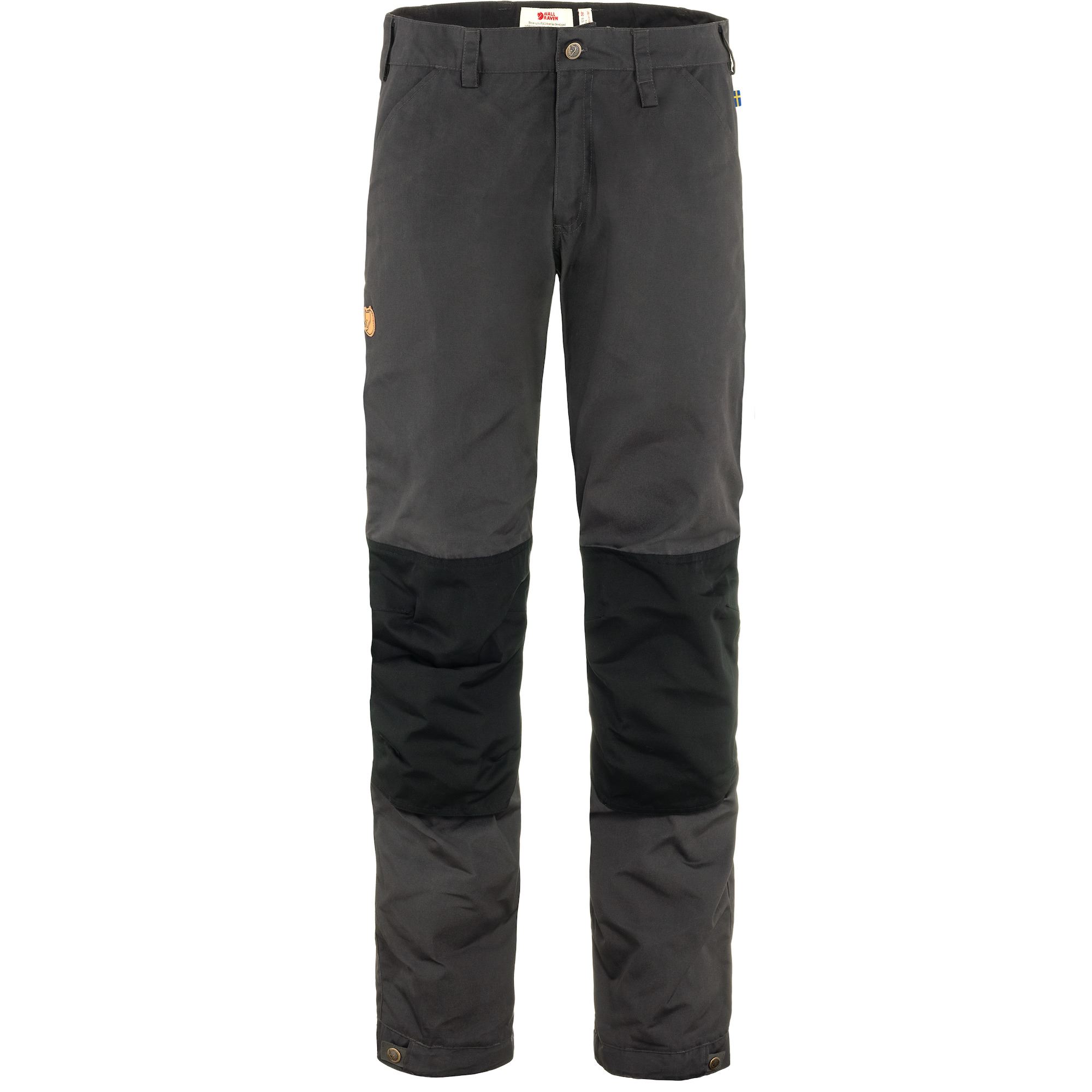 БРЮКИ FJÄLLRÄVEN GREENLAND TRAIL DARK GREY-BLACK