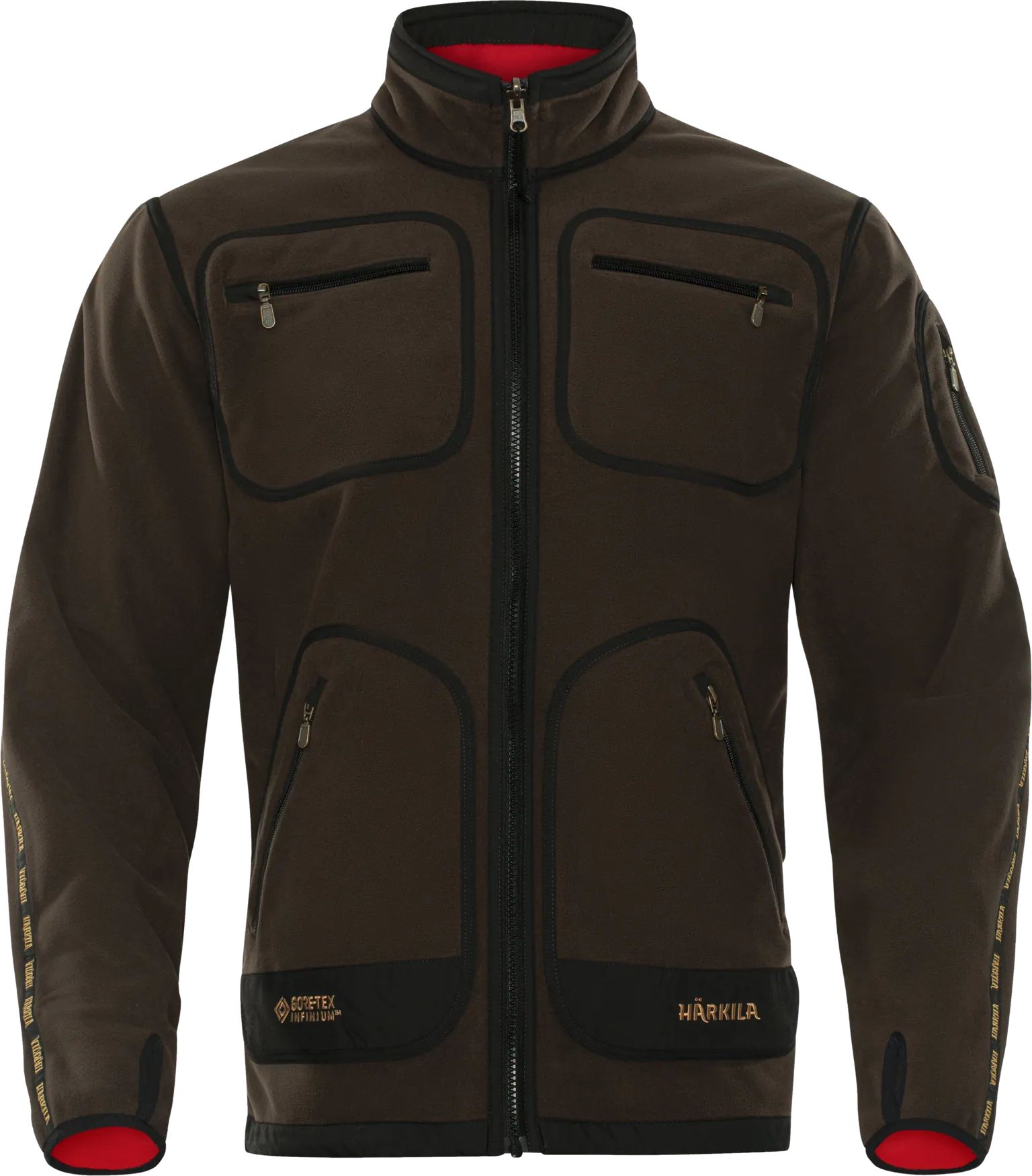 HÄRKILA KAMKO FLEECE BROWN/RED