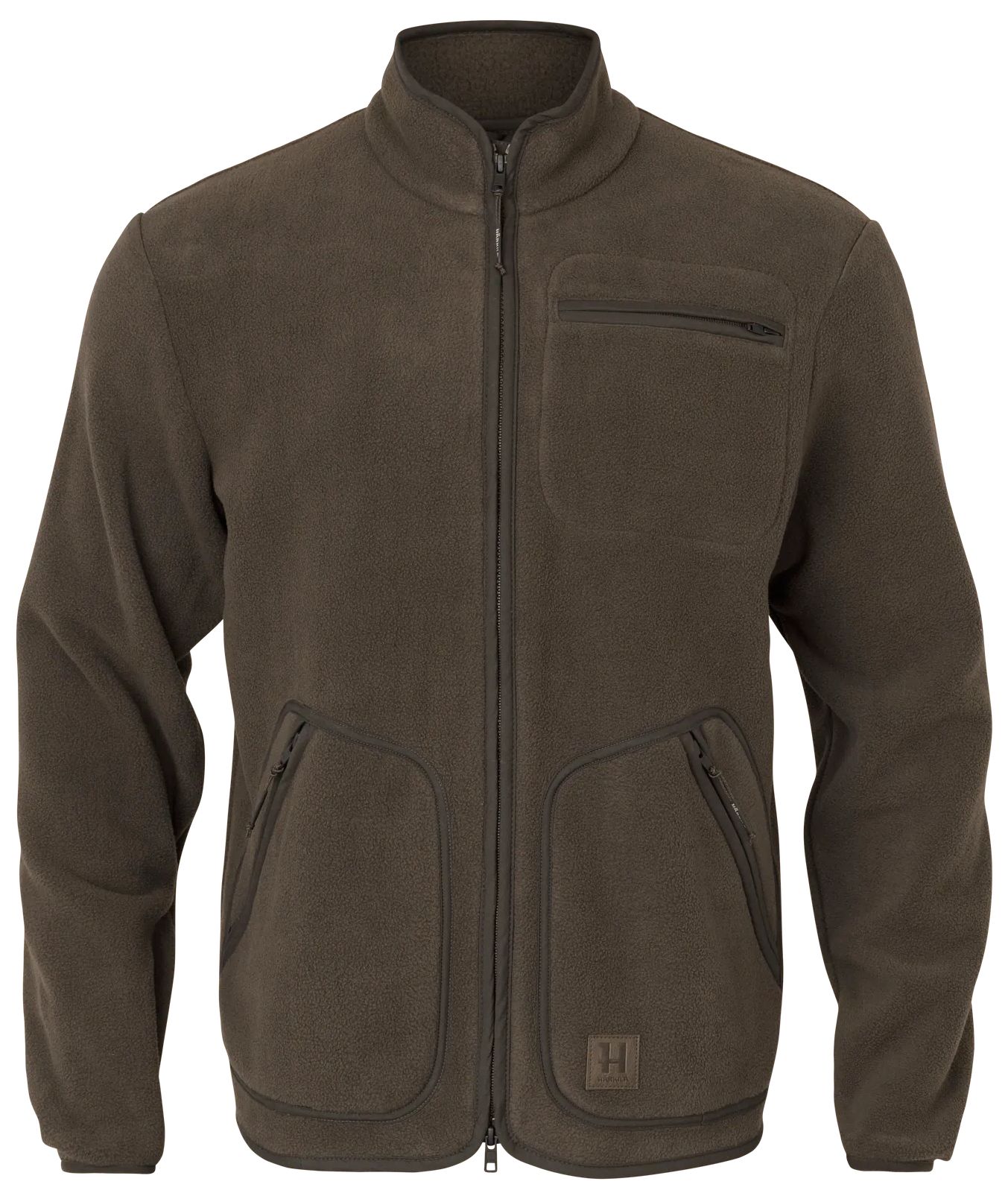 HÄRKILA TORSBY FLEECE JACKET DARK BROWN