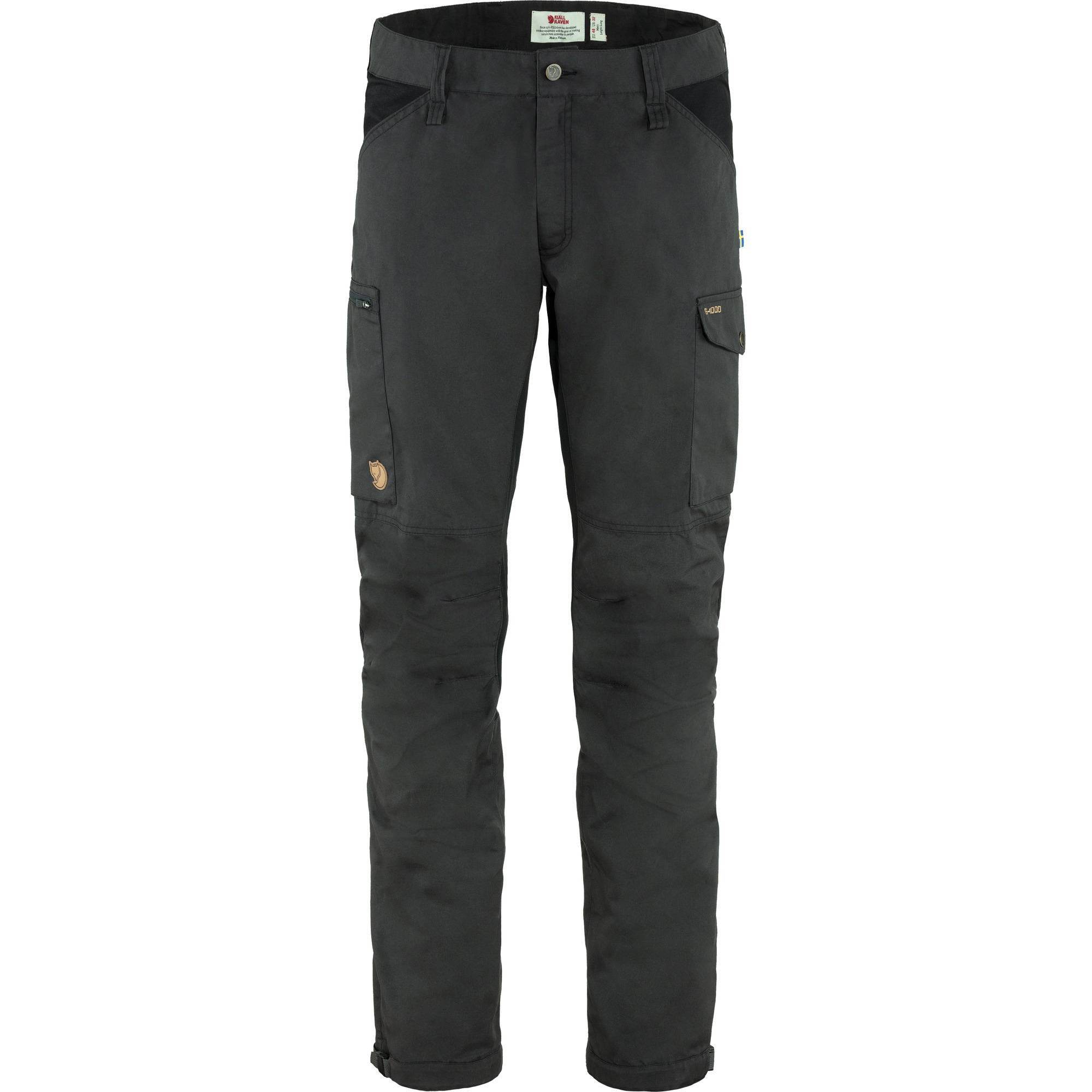 БРЮКИ FJÄLLRÄVEN KAIPAK DARK GREY-BLACK