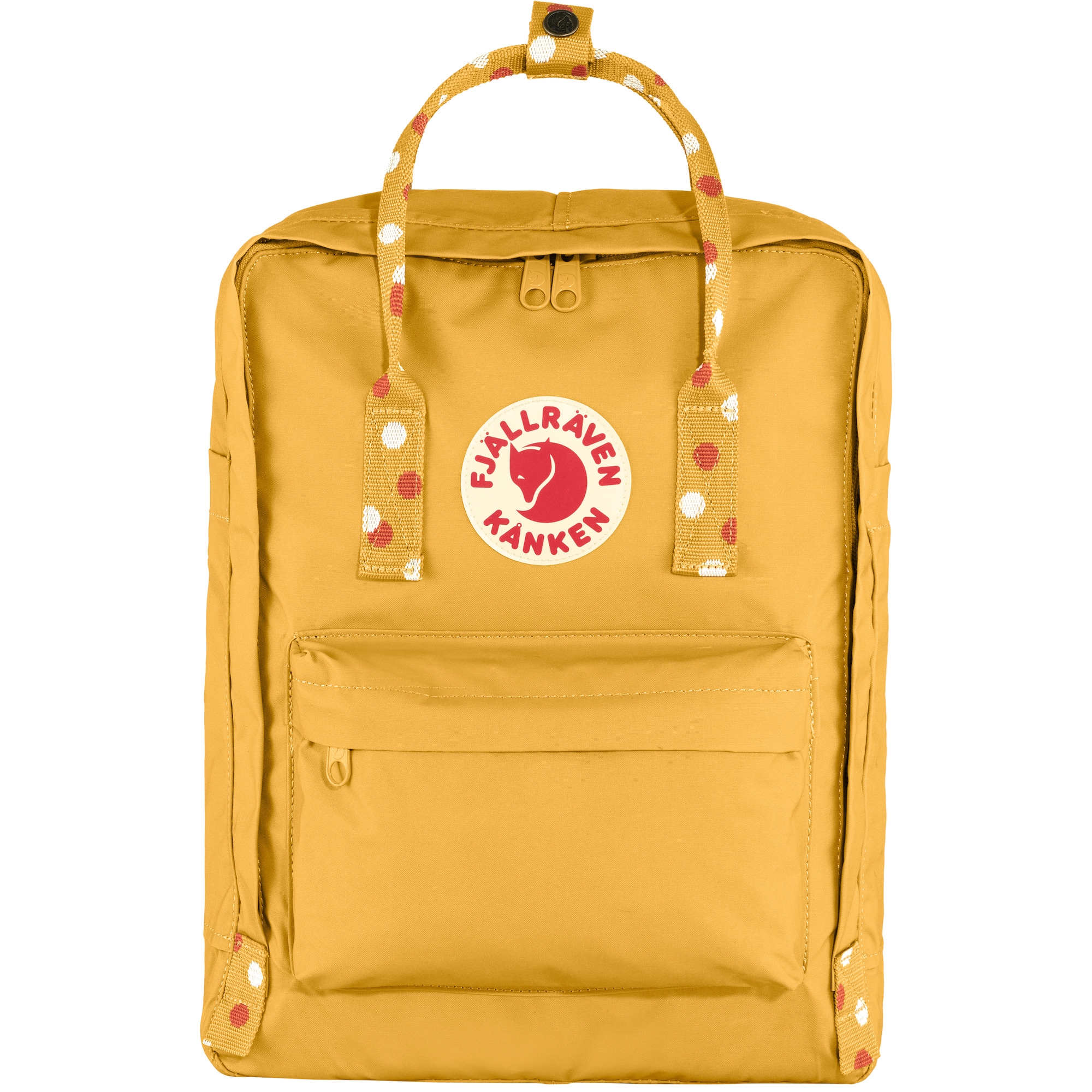 РЮКЗАК FJÄLLRÄVEN KANKEN OCHRE-CONFETTI PATTERN