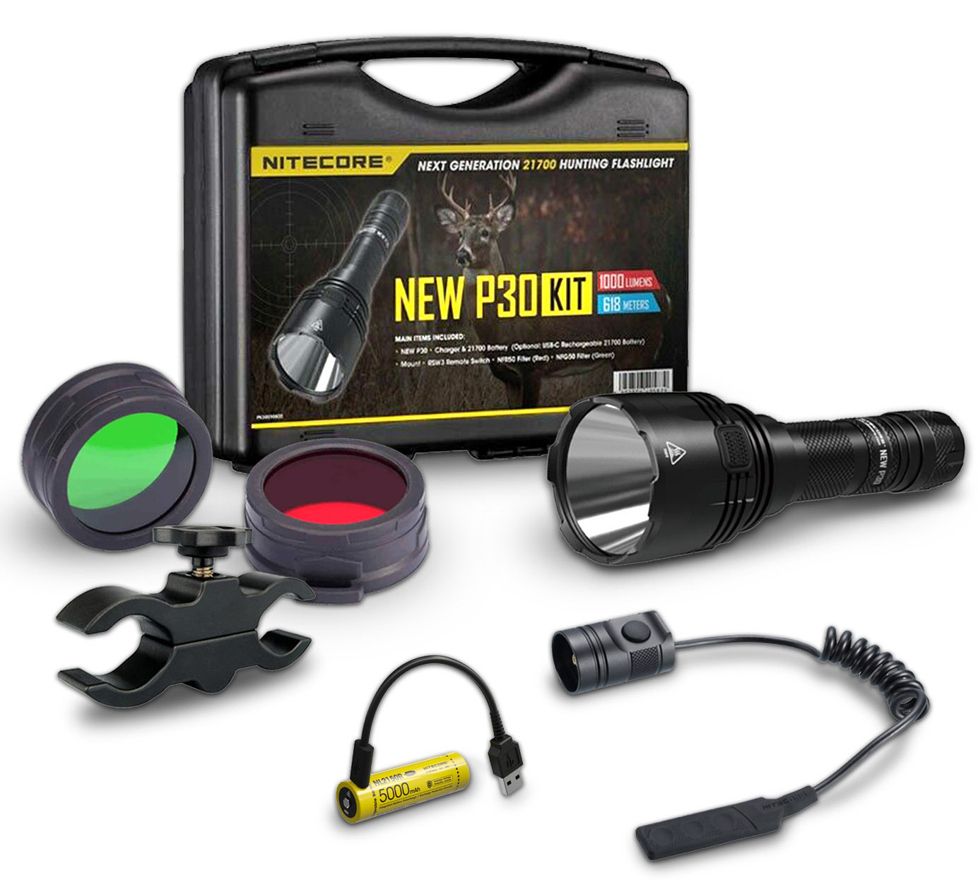 NITECORE P30 NEW HUNTING KIT ОХОТНИЧИЙ НАБОР