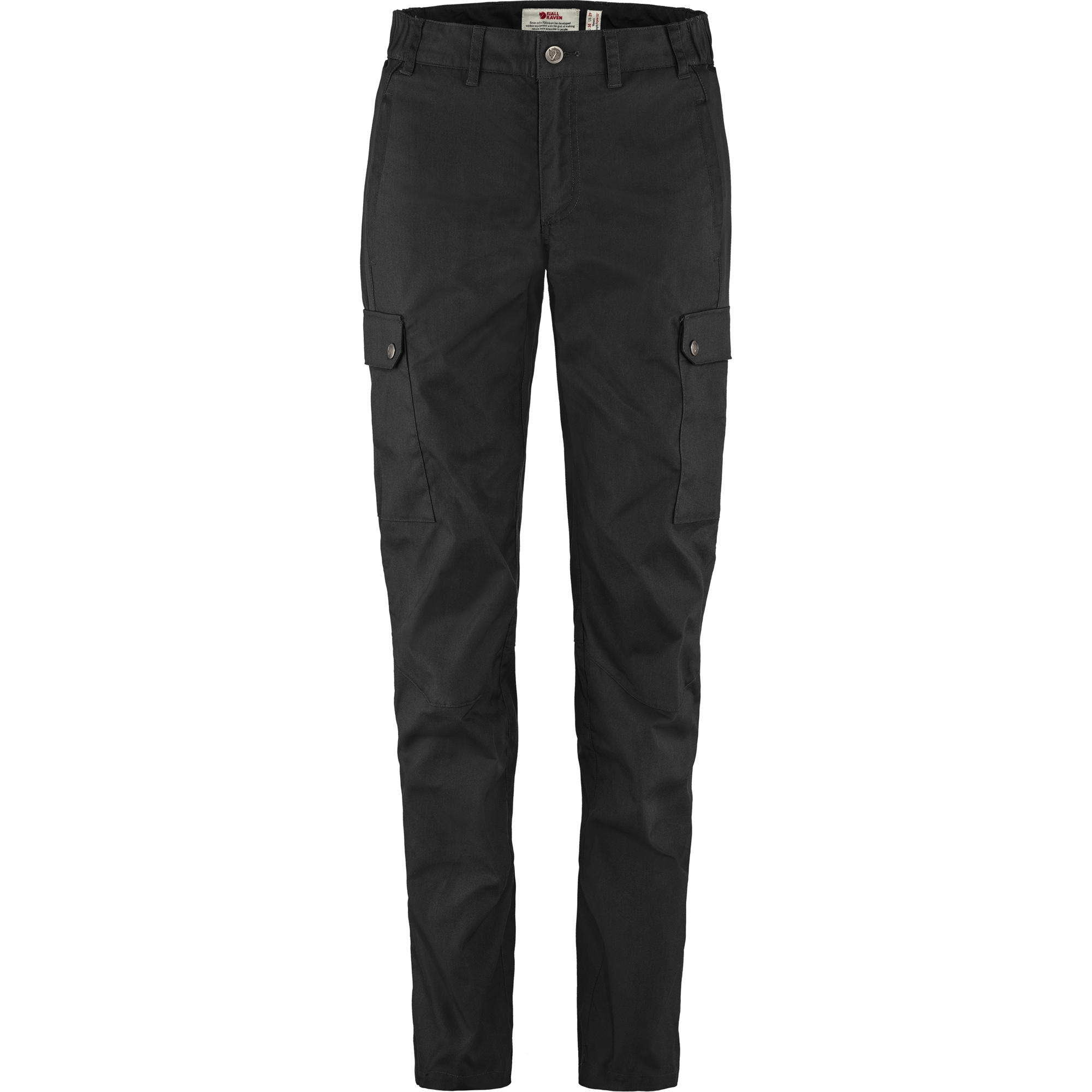 БРЮКИ FJÄLLRÄVEN STINA W REGULAR BLACK