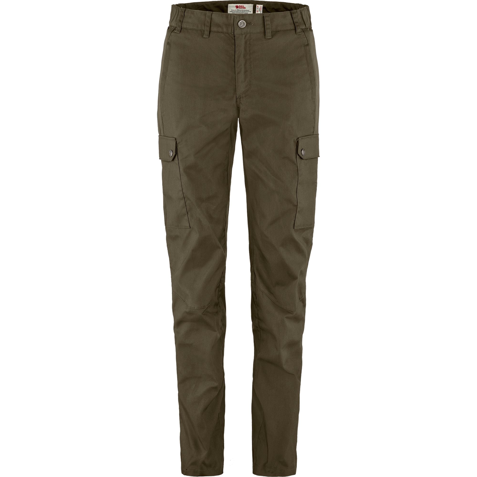 БРЮКИ FJÄLLRÄVEN STINA W REGULAR DARK OLIVE
